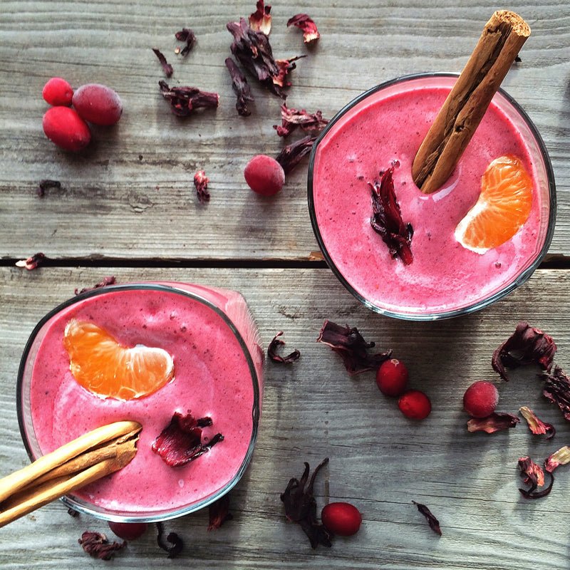 Hibiscus Tea Recipe - Hibiscus Smoothie Packed with Vitamin C - The Tea Cartel