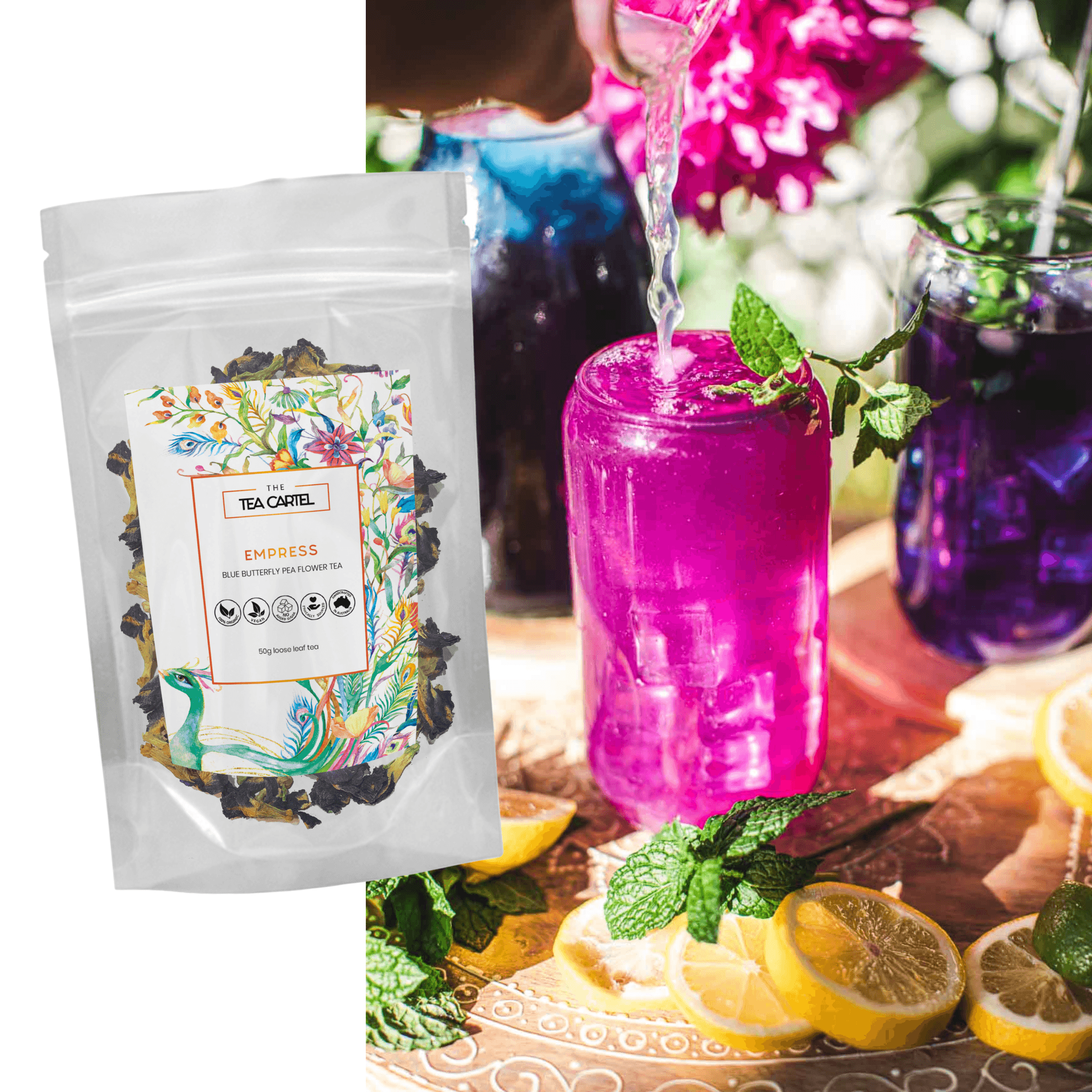 Self Love Tea Collection Includes Entire Range with Gift Wrapping ❤️️ Mothers Day Gift ❤️️ - The Tea Cartel