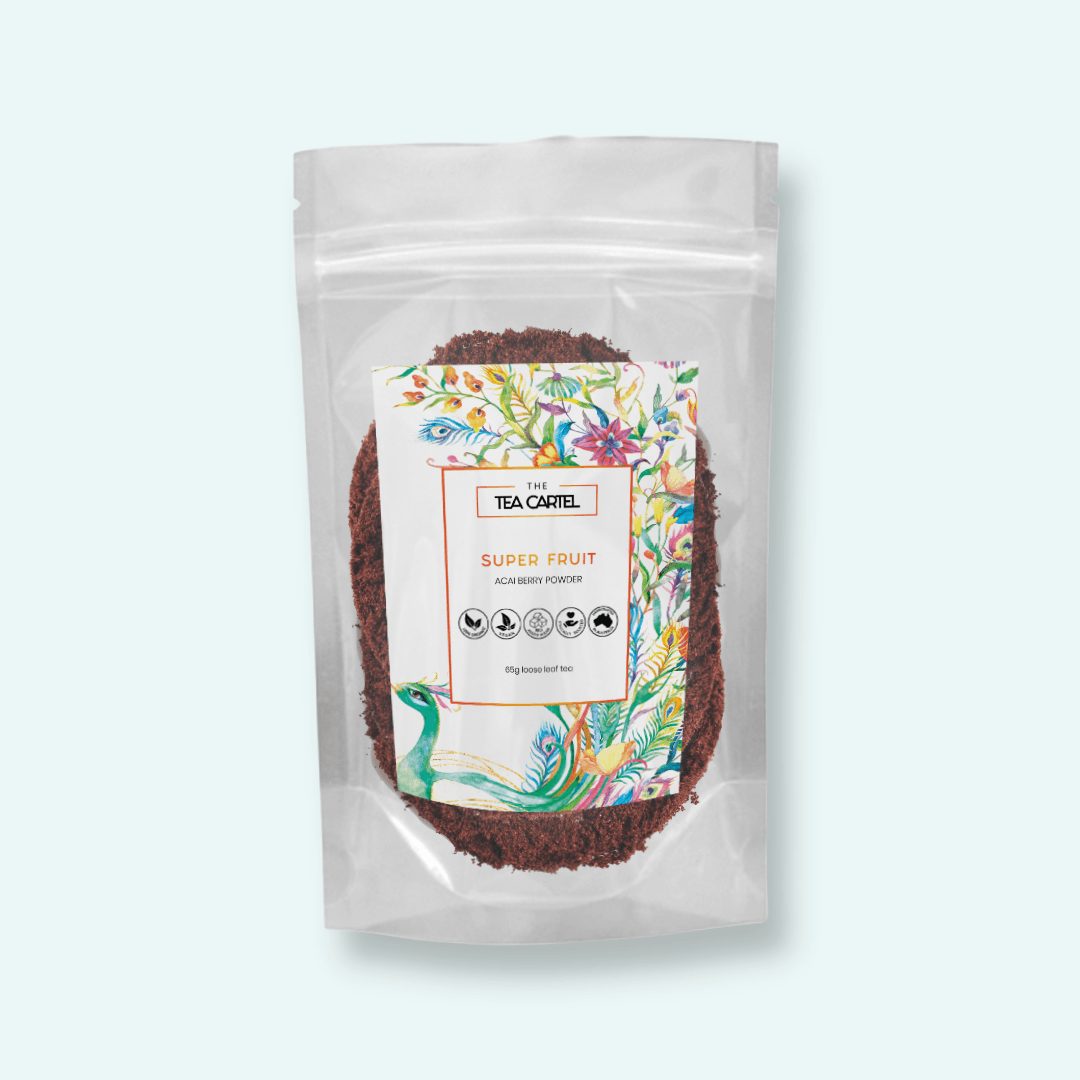 Super Fruit Acai Berry Powder 100% Organic (Highest Grade) - The Tea Cartel