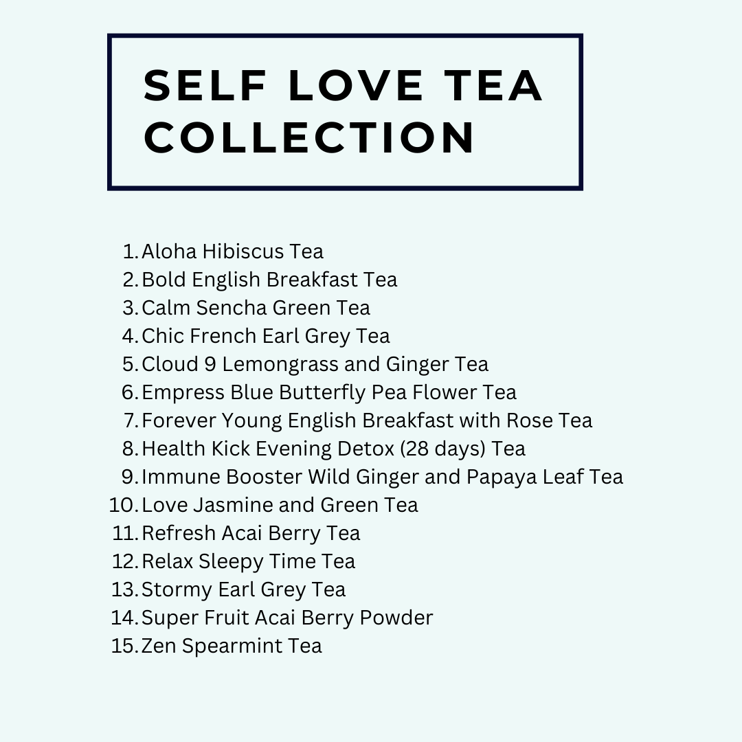 BUNDLE and SAVE Self Love 15 Teas with Gift Wrapping ❤️️ - The Tea Cartel