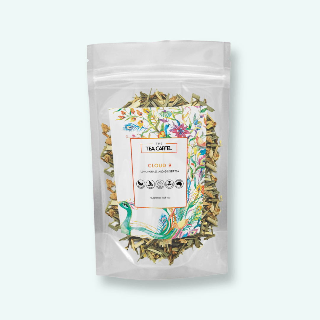 Cloud 9 Lemongrass and Ginger 100% Organic - The Tea Cartel