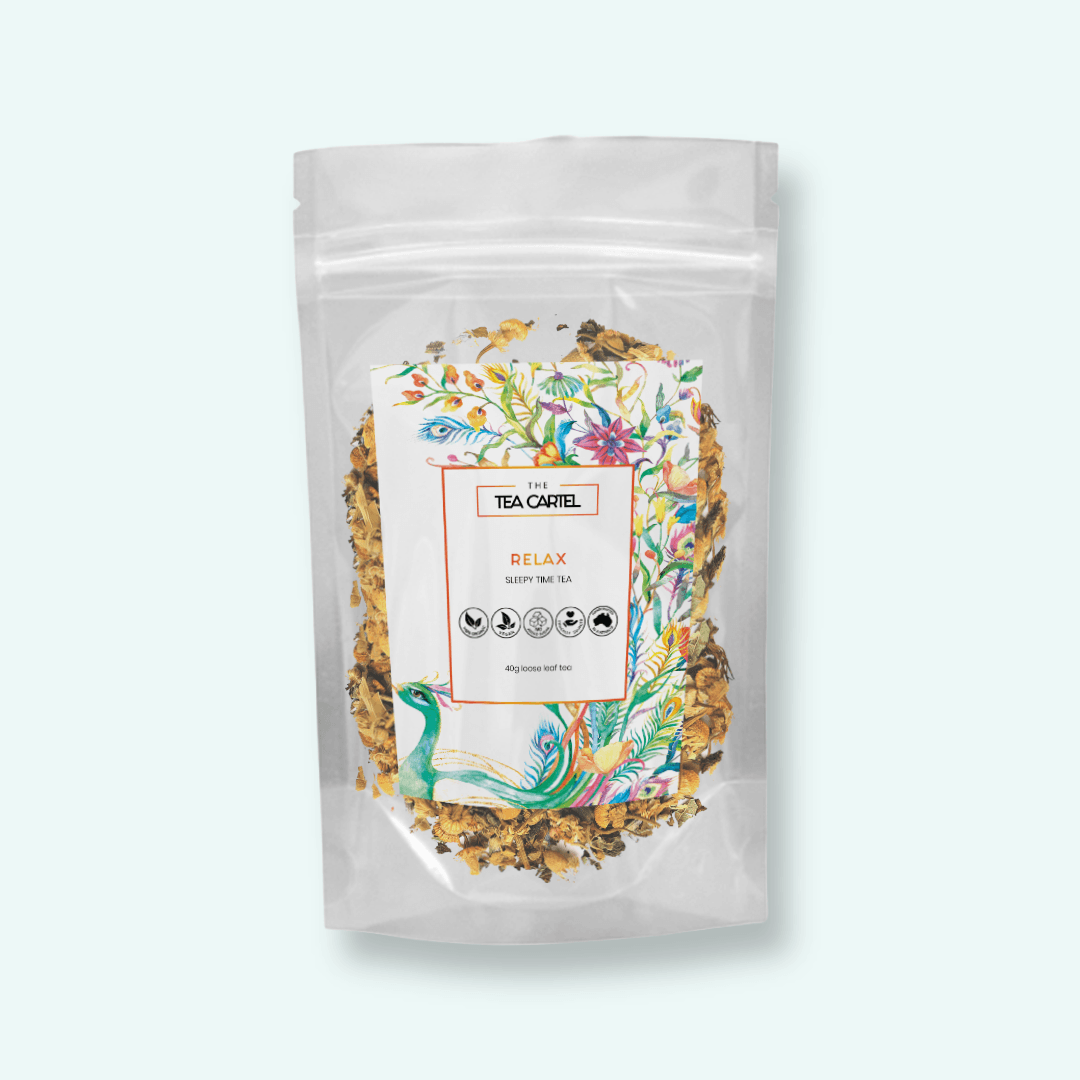 Relax Sleepy Time Tea 100% Organic - The Tea Cartel