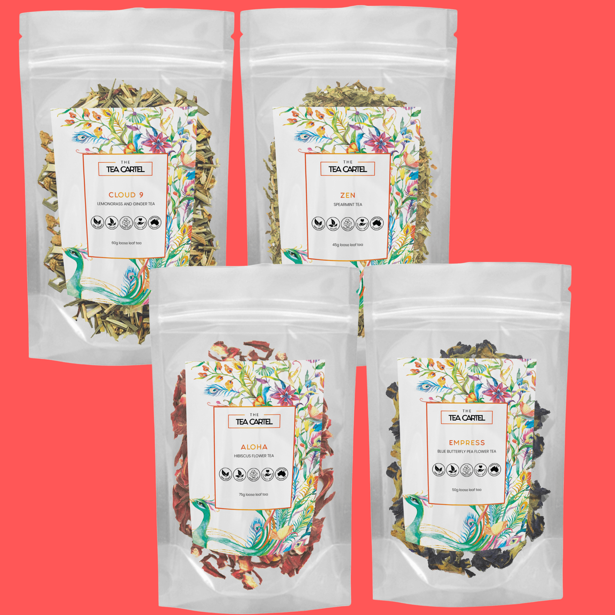 Caffeine Free Bliss Bundle (PROMOTION UNTIL SOLD OUT) - The Tea Cartel